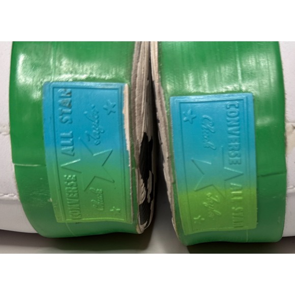 Converse Golf le Fleur Rainbow Low Top Sneakers Size Men 10 - Women 12 - Picture 11 of 13